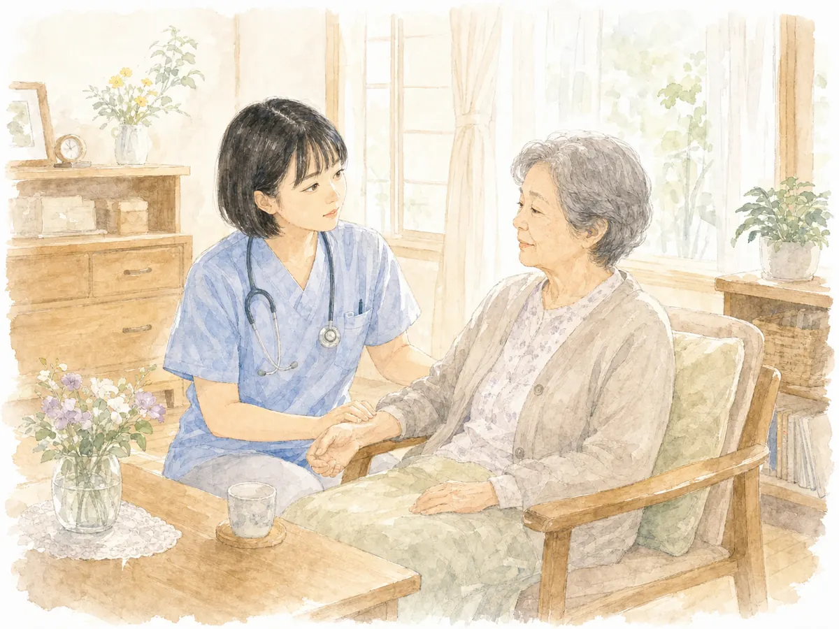 利用者さんの暮らしに寄り添う訪問看護師